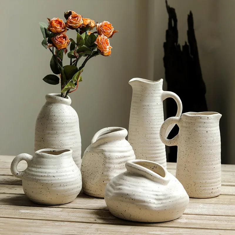 Ceramic Vase Simple Modern Creative Home Interior Soft Decoration