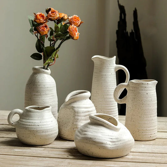 Ceramic Vase Simple Modern Creative Home Interior Soft Decoration