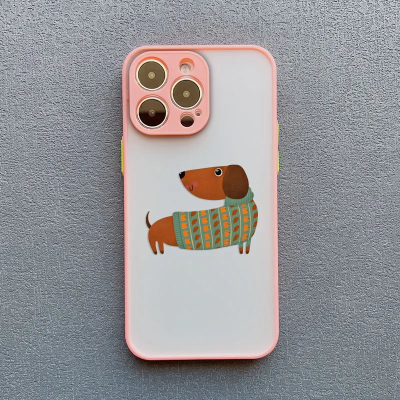 Creative Minimalist  Phone Case For iPhone 17 16 Pro Max 15 14 Pro Max Plus 13 Mini 12 11 Pro Max