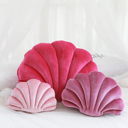 Shell Colorful Shell Plush Pillow,Cute Sofa Home Decoration Pillow