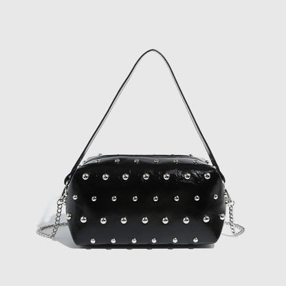 Luxury Rivet Shoulder Bag Fashion Chains Crossbody Bags for Women