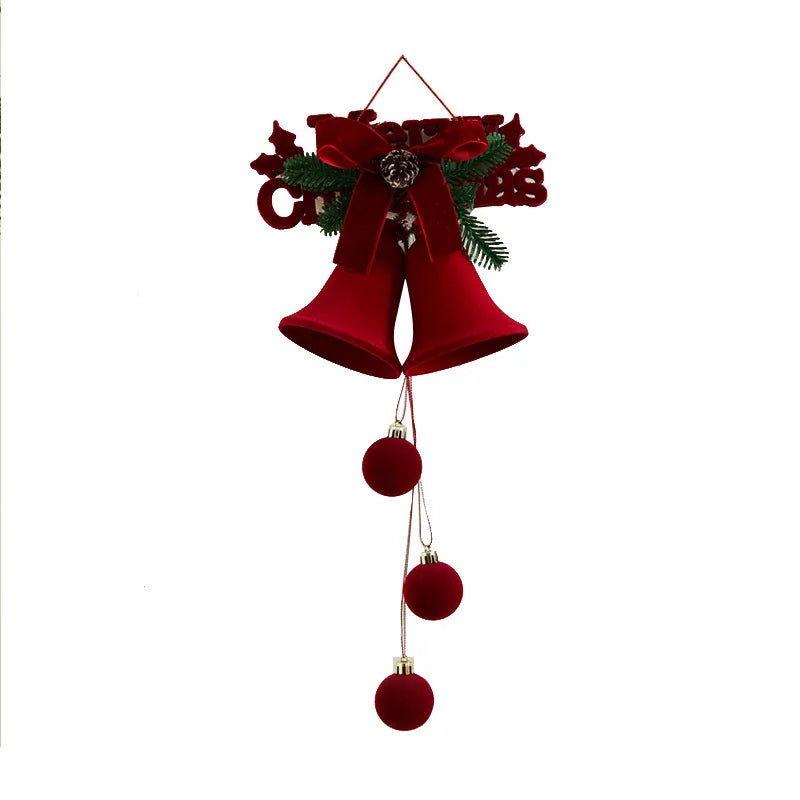 New Style Atmosphere Bell Bow Pendant Christmas Tree Decoration