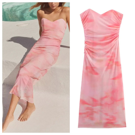 New dress printed style