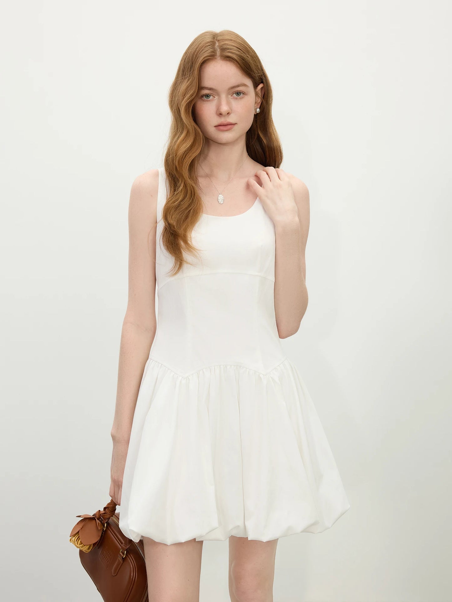 Sweety Girly Long Dresses For Women New Sleeveless Bud Chic Vest Dress