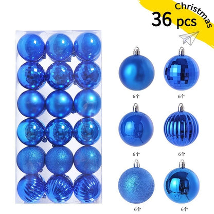 1Box 3/4cm Christmas Balls Christmas Tree Ornaments Xmas Hanging Tree Pendants