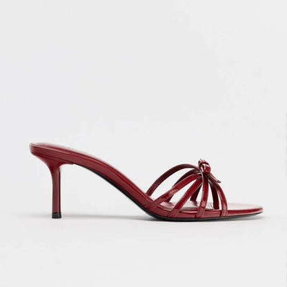 Women's Elegant Red Sandals