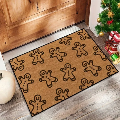 Christmas Reindeer Doormat Kitchen Rug Indoor Outdoor Entryway