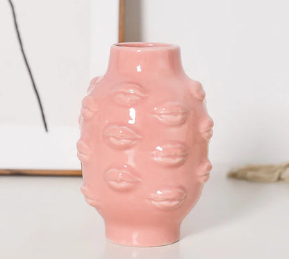 Vase Ceramic Flower for Home Decoration