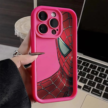 Spider Man Phone Case For iPhone 16 15 14 13 12 11 Pro Max XR XS 7 8 Plus