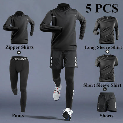 Men's Sports Set 1-5 PCS