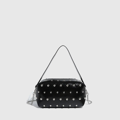 Luxury Rivet Shoulder Bag Fashion Chains Crossbody Bags for Women