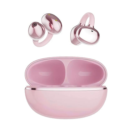 Original Ear-Clip Surround Bluetooth Headphones Bone Conduction Earphone Wireless Earbuds Stereo Bass Sports Headset with Mic