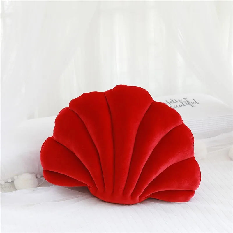 Shell Colorful Shell Plush Pillow,Cute Sofa Home Decoration Pillow