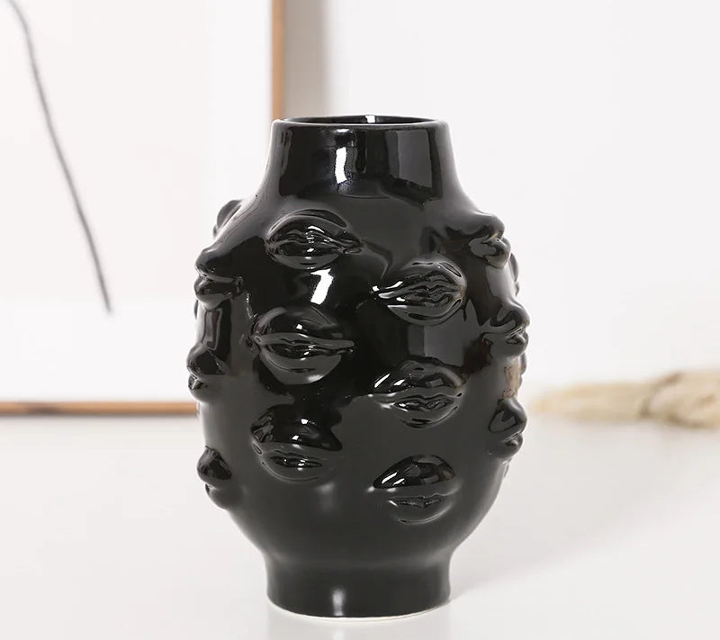 Vase Ceramic Flower for Home Decoration