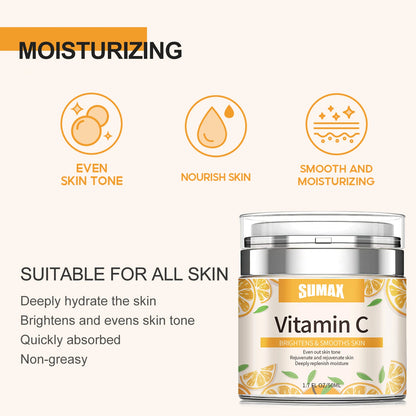 Vitamin C Face Cream kincare Moisturizing Brightening Nourishing Hydrating Firming Facial Creams