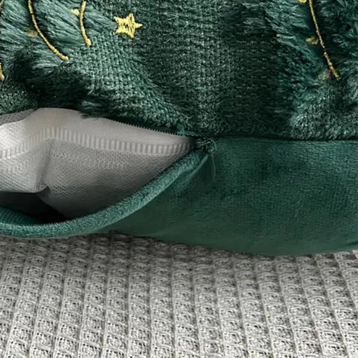 1pc plush Christmas tree Pillow Covers