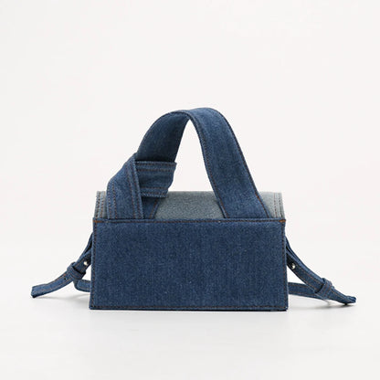 Denim Women's Designer Handbags Luxury Patchwork Shoulder Bag