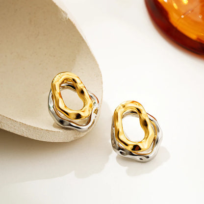 Gold&Silver Plated Earrings for Women