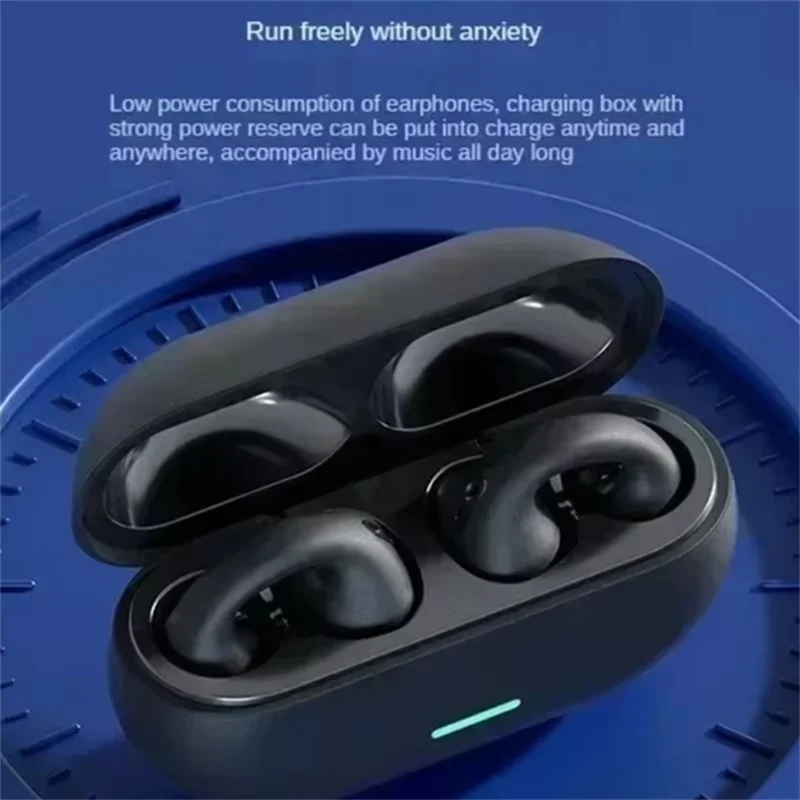 Touch Control Wireless Headphones Bluetooth Earphones Sport Earbuds Music Headset
