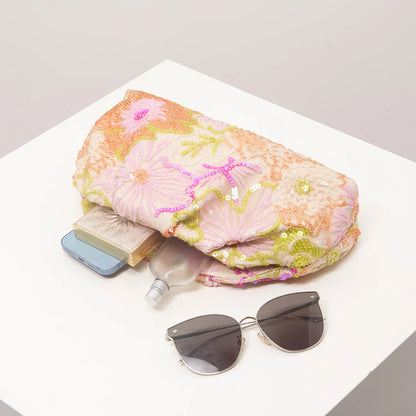 Clutch Bag,Sequin Bag,Floral Pop,Embroidery Bag,Gala Night,Party Outfits,Prom Bag,Wedding Items,Elegante,Gifts,Random Pattern