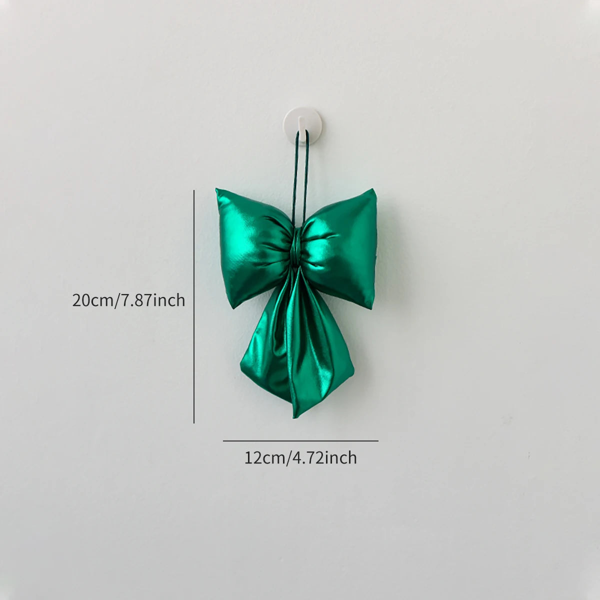 Christmas 3D sequin bow decoration ornament for Christmas tree