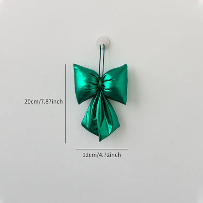 Christmas 3D sequin bow decoration ornament for Christmas tree