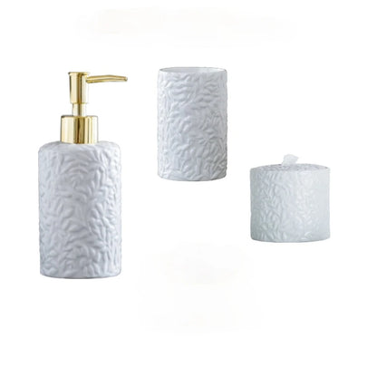 Bathroom Supplies Set Ceramics Three-piece