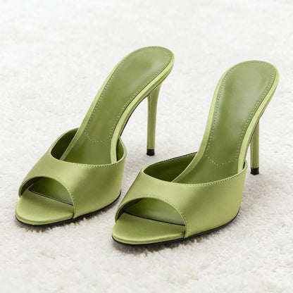 Satin Women's Sandals Fashion Open Toe Comfortable