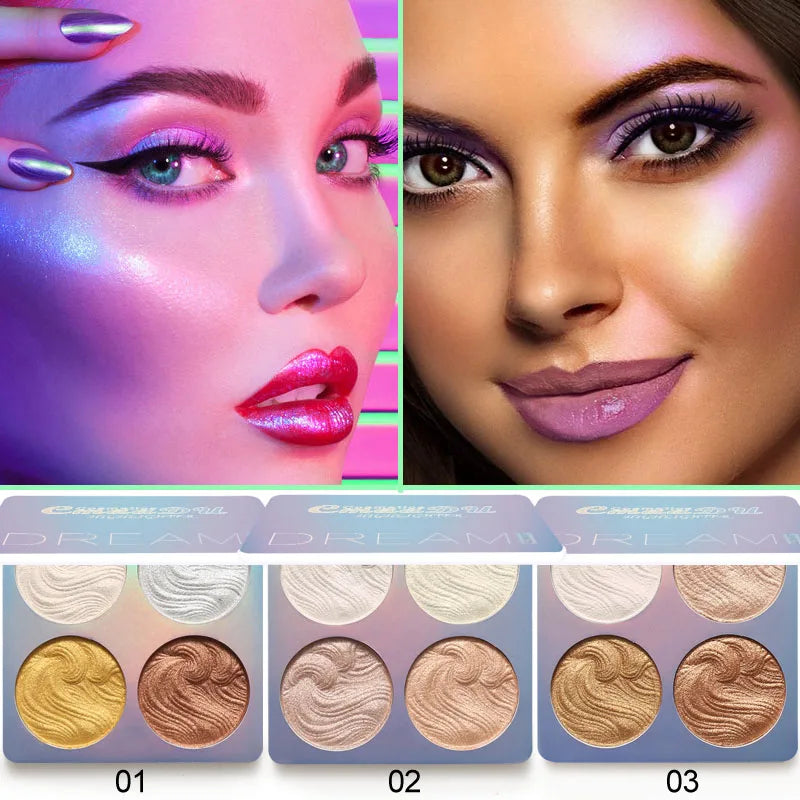 Baking Powder Highlighter Enhances silhouette contouring and enhances skin tone