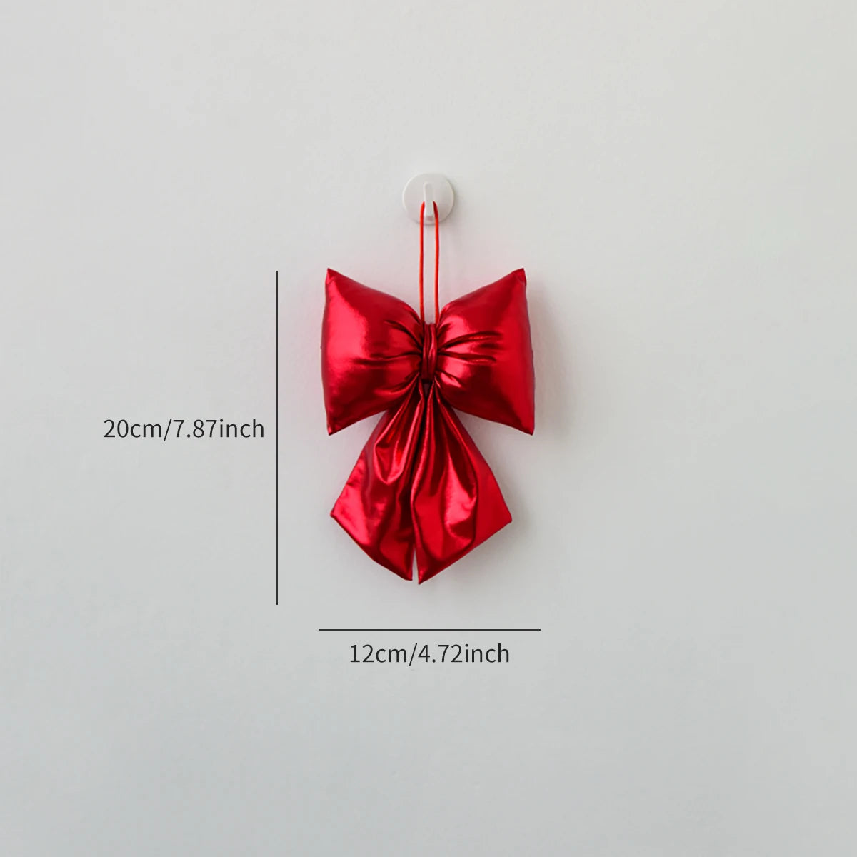 Christmas 3D sequin bow decoration ornament for Christmas tree