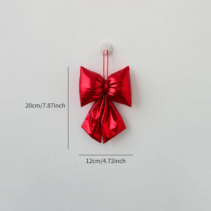 Christmas 3D sequin bow decoration ornament for Christmas tree