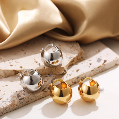 Elegant Round  Earrings for Women