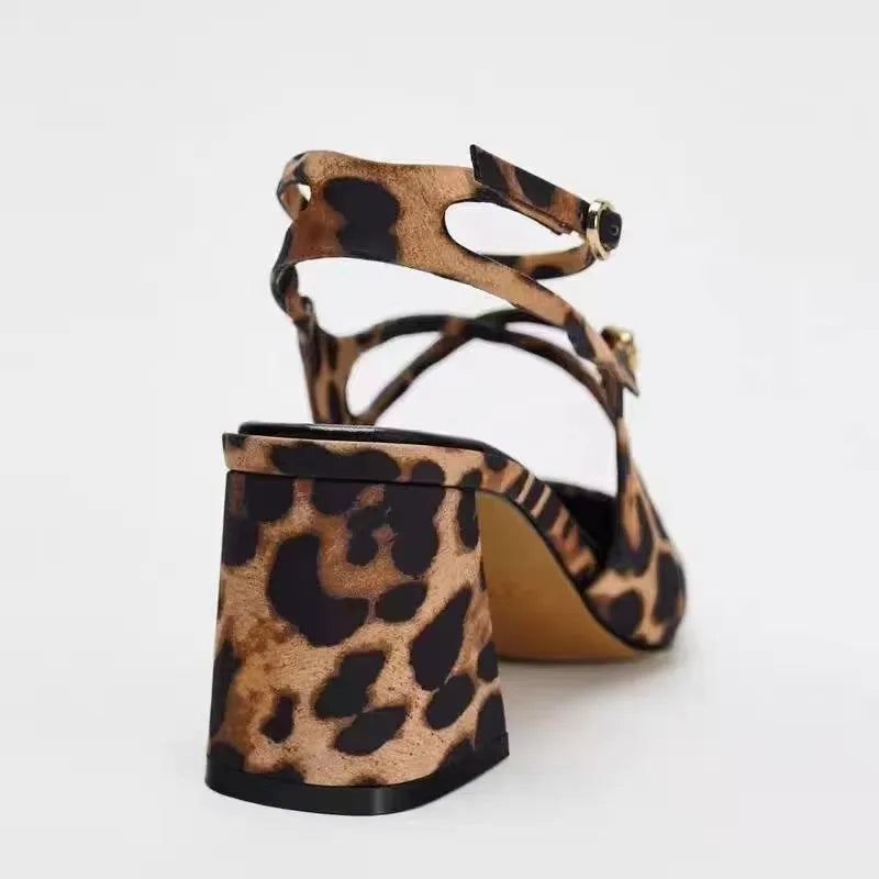 Elegant Leopard Fashion Female Shoes