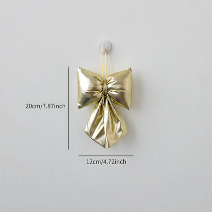 Christmas 3D sequin bow decoration ornament for Christmas tree