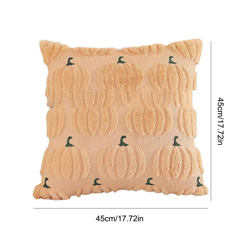 45*45cm Ghost Pumpkin Cushion Cover Halloween Throw Pillow Cover Pumpkin