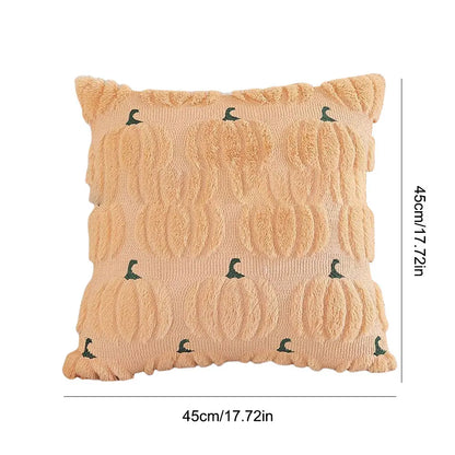 45*45cm Ghost Pumpkin Cushion Cover Halloween Throw Pillow Cover Pumpkin