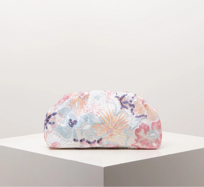 Clutch Bag,Sequin Bag,Floral Pop,Embroidery Bag,Gala Night,Party Outfits,Prom Bag,Wedding Items,Elegante,Gifts,Random Pattern