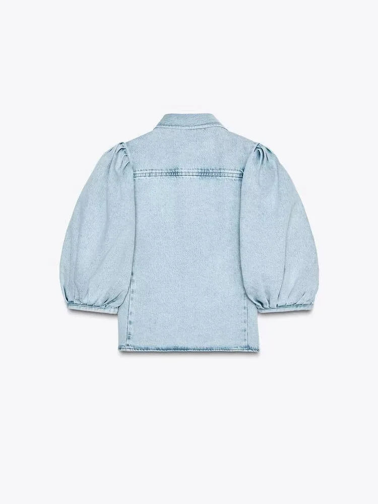 New Arrival Women's Deni Waist Wide Leg Jeans