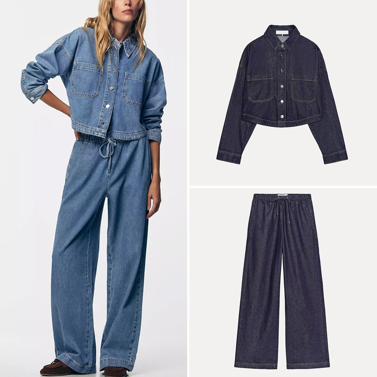 Women's Denim Set Jeans