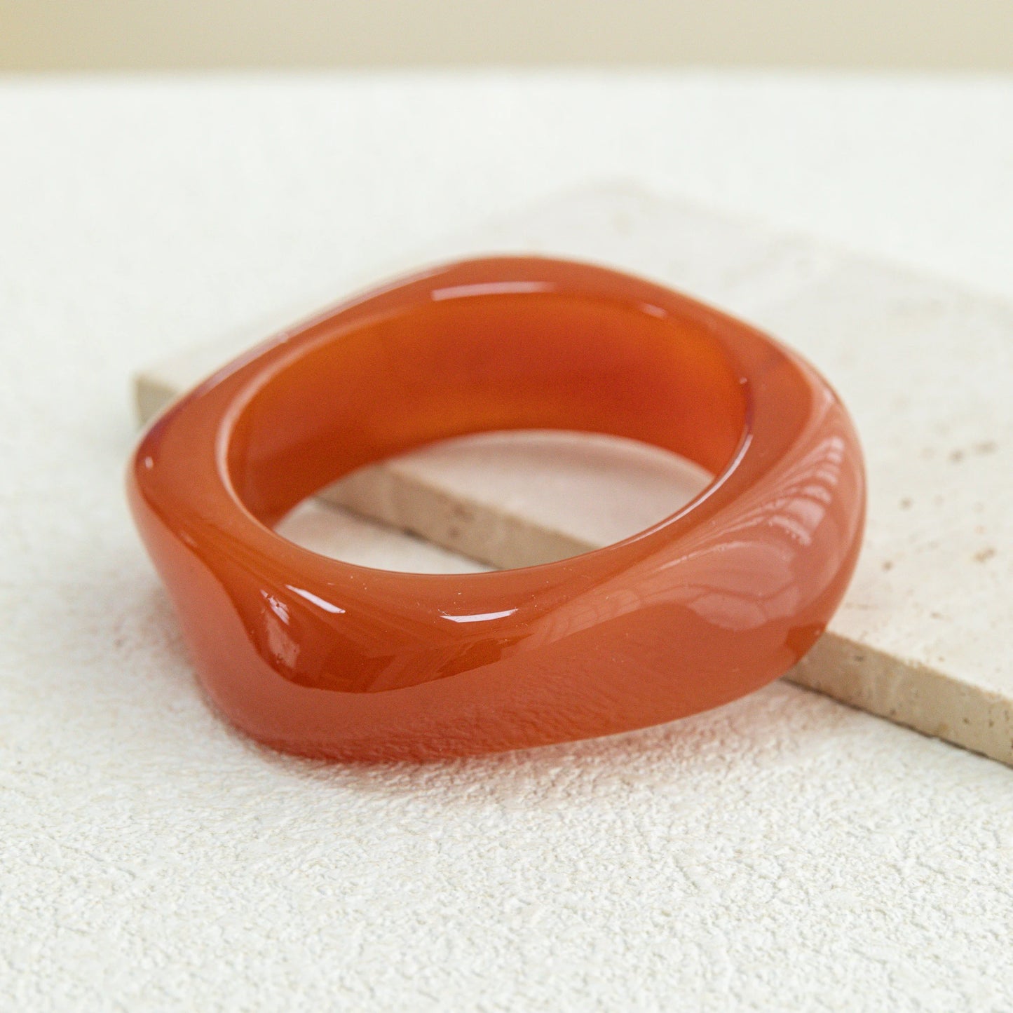 Vintage Acrylic Irregular Geometric Exaggerated Chunky Bracelet