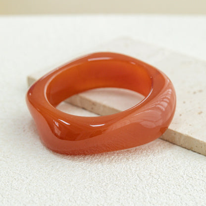 Vintage Acrylic Irregular Geometric Exaggerated Chunky Bracelet