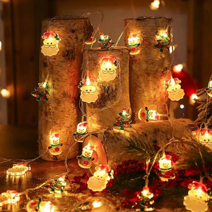 Christmas series light string three in one LED decorative light