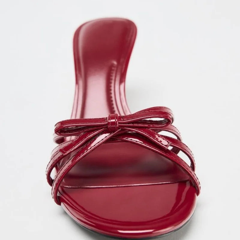 Women's Elegant Red Sandals