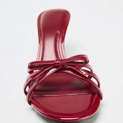 Women's Elegant Red Sandals
