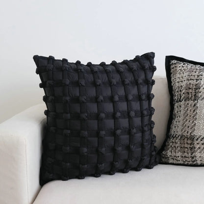 Modern Black and White Cushion Cover Light Luxury