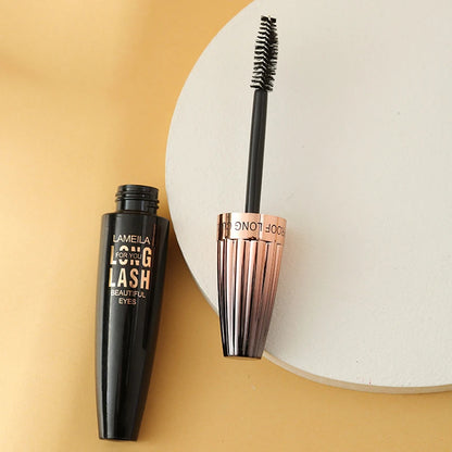 Mascara pour cils 4D Waterproof, crypté, longue durée, épais, recourbé, anti-taches, grands outils de maquillage pour les yeux, cosmétiques de beauté durables