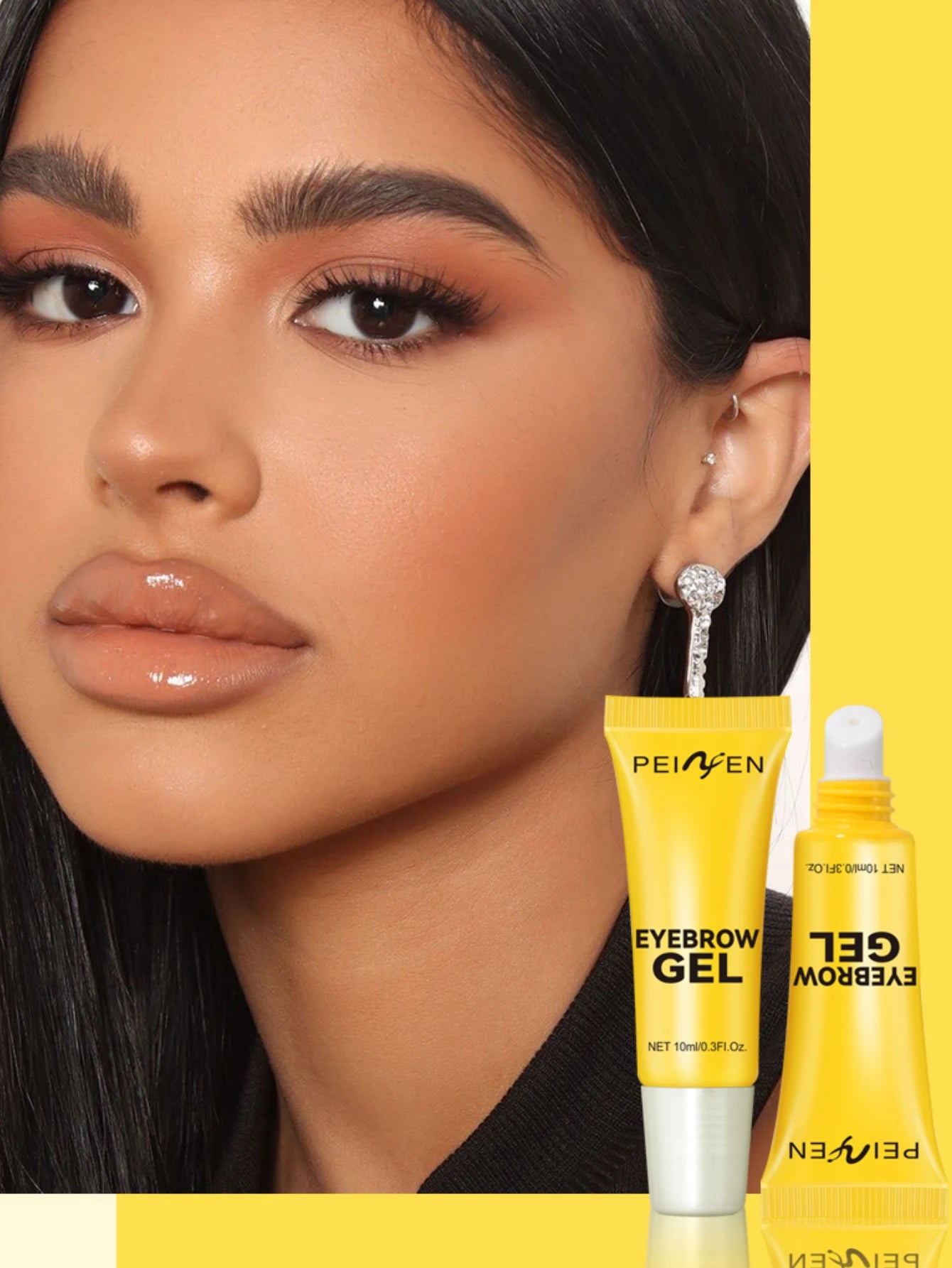 3pc Waterproof Eyebrow Glue -Prevent smudging, provides long-lasting hold,and creates a natural look