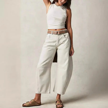 Loose denim pants Jeans For women