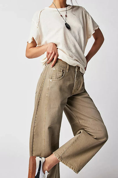 Loose denim pants Jeans For women
