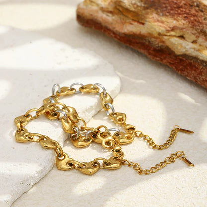 Bracelet Gold Plated Tarnish Free Sweet Design Hypoallergenic For Women's Jewelry